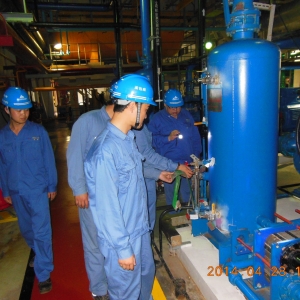 中能建安徽电建二公司检修公司台山项目部开展节前安全检查活动