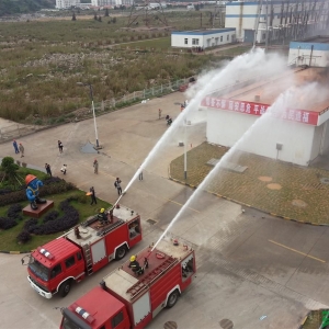 中能建安徽电建二公司检修公司可门项目部成功完成防空防灾应急演练活动