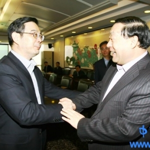 刘振亚与湖南省、西藏自治区领导会谈