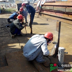 安徽电建二公司通用海丰分公司焊接技能大比武