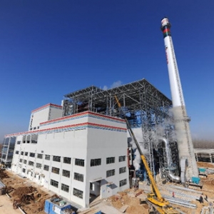 滁州市生活垃圾焚烧发电项目并网成功