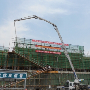 宿州恒馨110kV变电站主厂房结构喜迎封顶