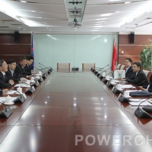 中国电建晏志勇会见国家电网公司副总经理曹志安一行