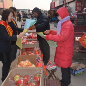 广饶县供电公司：开展妇女权益宣传活动