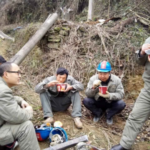 湖北宜昌夷陵区三斗坪供电所雪中抢修保供电