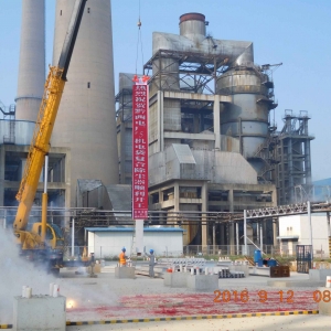 贵州黔西电厂二期扩建1×660MW工程#5机组电袋复合式除尘器安装顺利开工