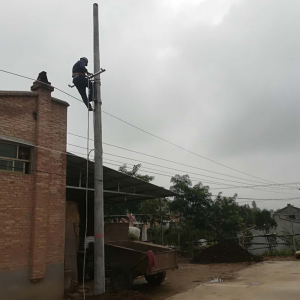 凤翔分公司陈村供电所防汛抢修主动作为获点赞